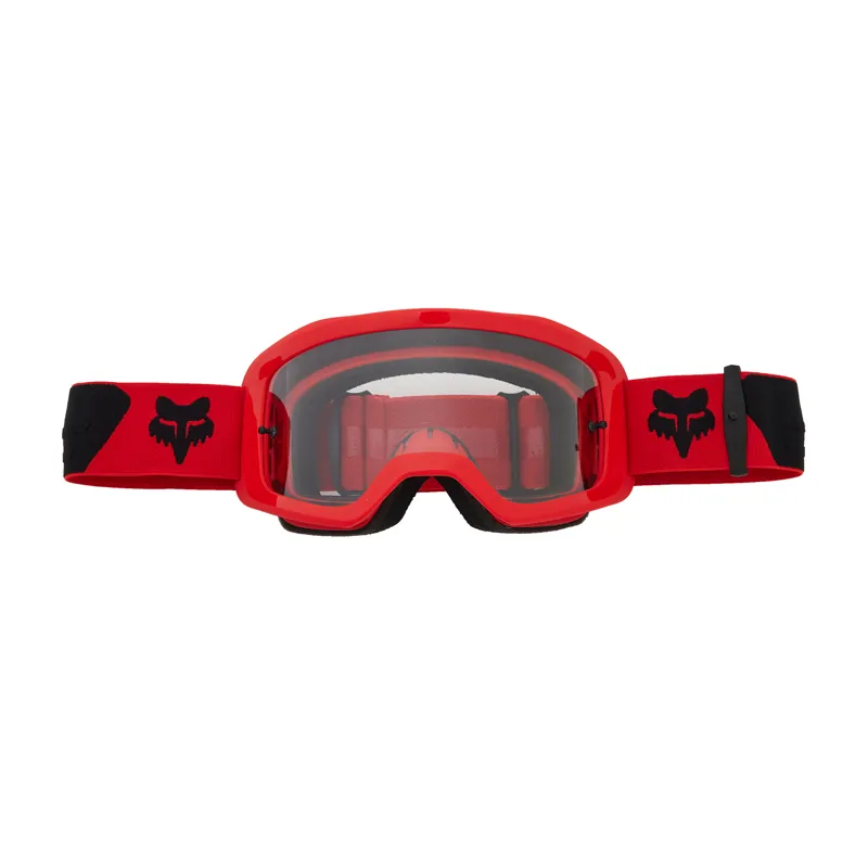 Fox Main Core Youth MTB Goggles in Fluorescent Red